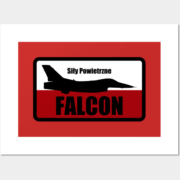 Polish F-16 Falcon Wall Art by TCP